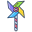 Toy windmill icon 64x64