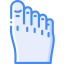 Egyptian foot icon 64x64