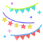 Bunting icon 64x64