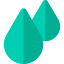 Water drops icon 64x64