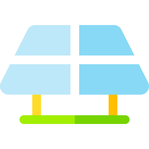 Solar panel icon