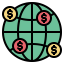 Globe icon 64x64