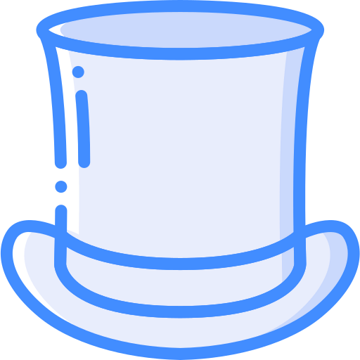 Top hat icon