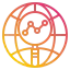 Globe icon 64x64