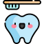 Teeth brushing icon 64x64