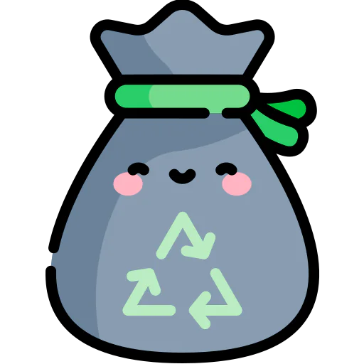 Garbage bag icon
