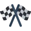 Racing flag icon 64x64