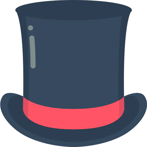 Top hat icon