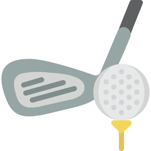 Golfing icon