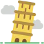 Leaning tower of pisa icon 64x64