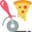 Pizza cutter biểu tượng 64x64