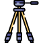 Camera tripod ícone 64x64