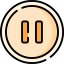 Pause button biểu tượng 64x64