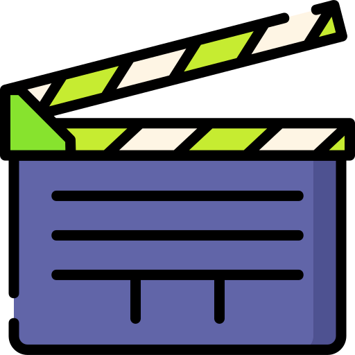 Clapperboard icon