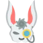 Rabbit mask icon 64x64