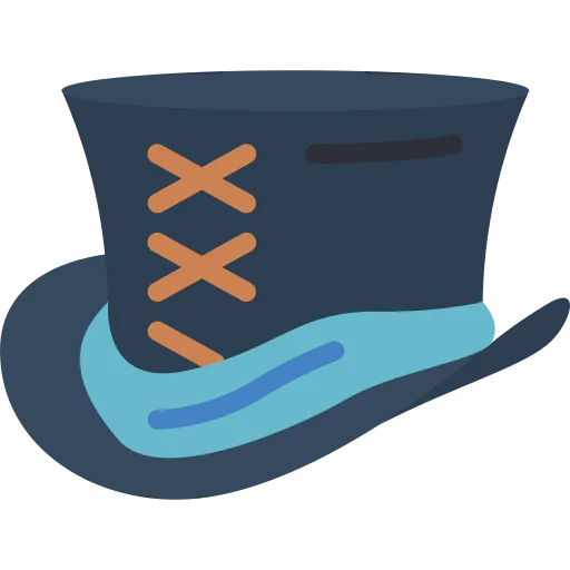 Top hat icon