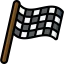 Racing flag icon 64x64