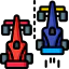 Racing car icon 64x64