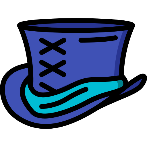 Top hat icon