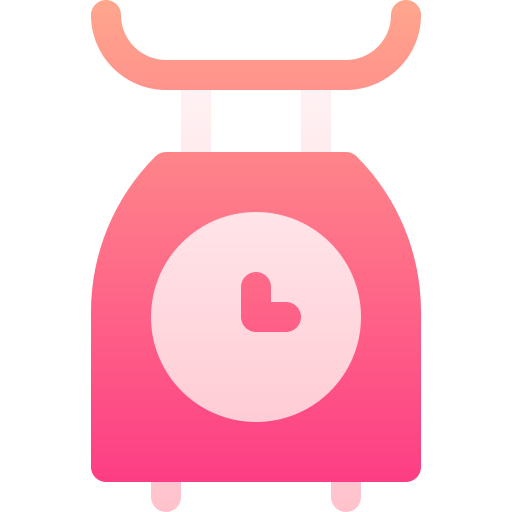 Kitchen scale icon