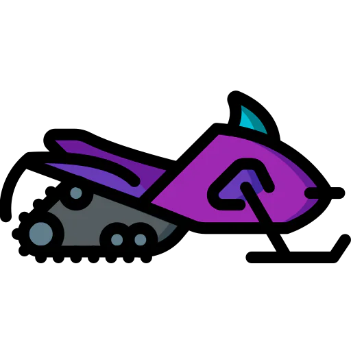 Snowmobile icon