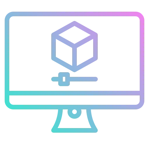 3d graphics icon
