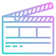 Clapperboard icon 64x64