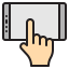 Touch screen icon 64x64