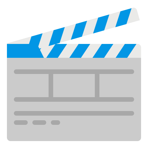 Clapperboard icon
