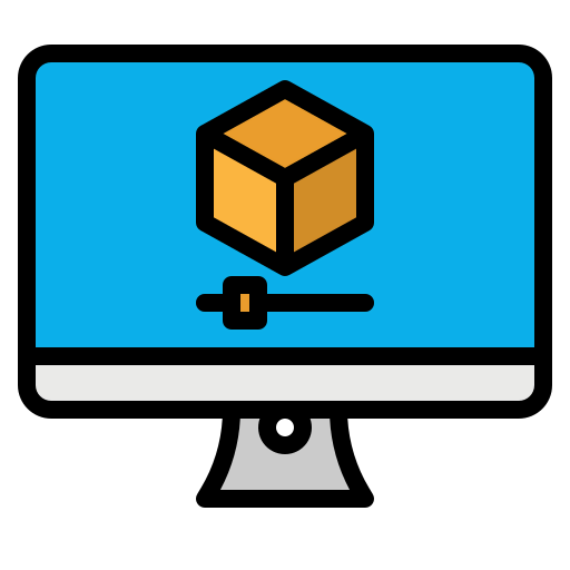 3d graphics icon