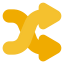 Shuffle arrows アイコン 64x64