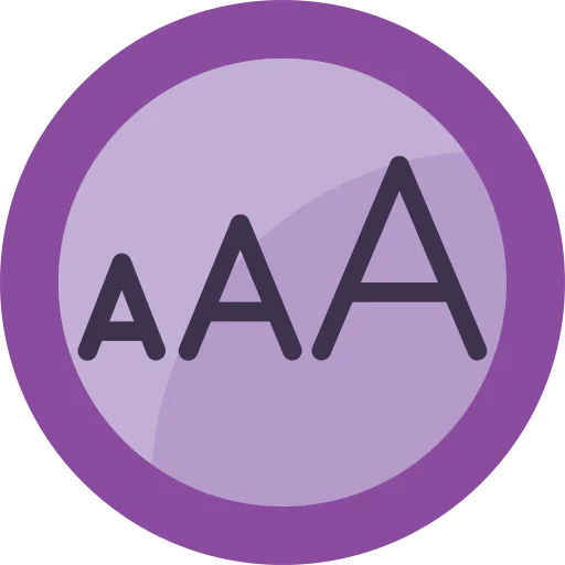 Text size icon