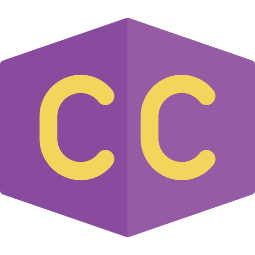 Closed caption icon
