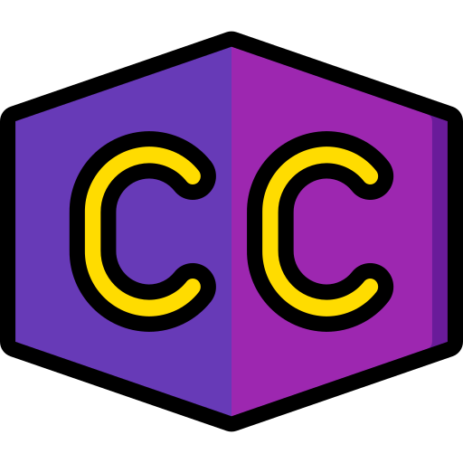 Closed caption icon