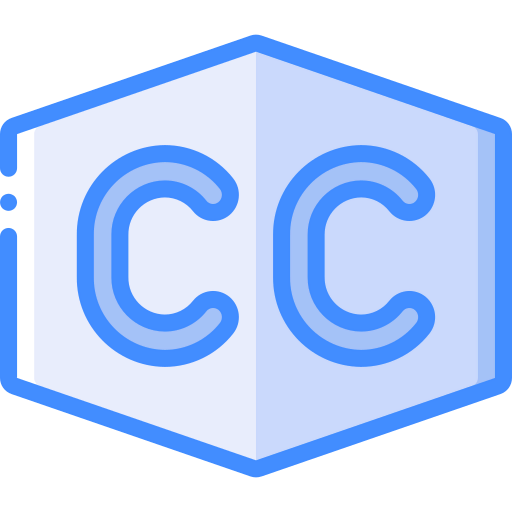 Closed caption icon