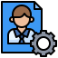 Curriculum vitae icon 64x64