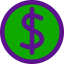 Dollar ícono 64x64
