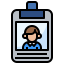 Id card icon 64x64