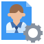 Curriculum vitae icon 64x64