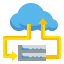 Cloud computing icon 64x64