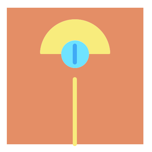 Weight scale icon
