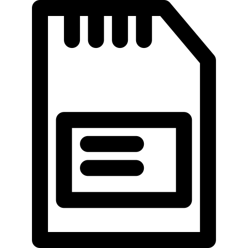 Memory card Symbol