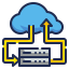 Cloud computing icon 64x64