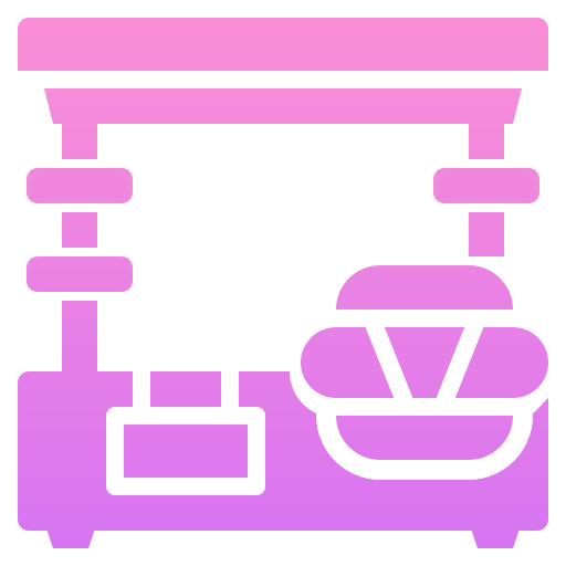 Fair stand icon