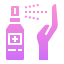 Cleaning spray icon 64x64