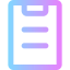 Clipboard Symbol 64x64