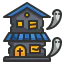 Haunted house icon 64x64