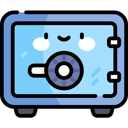 Safe box icon