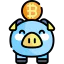 Piggy bank ícone 64x64