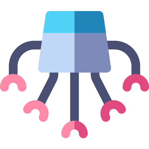 Robotic arm icon